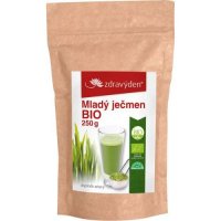 Mladý jačmeň BIO prášok 250g Nature 7
